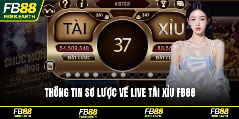 Thông tin sơ lược về live tài xỉu FB88